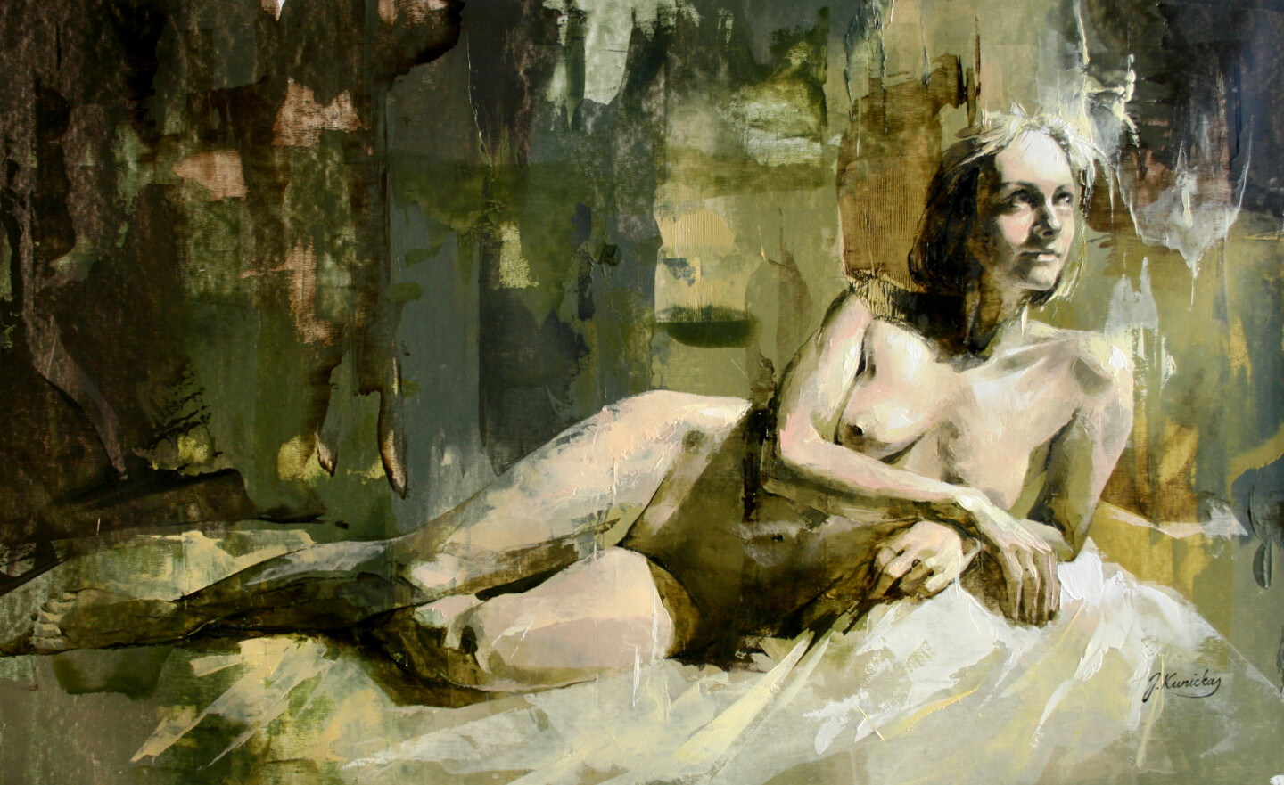 Jonas Kunickas - JK21-1214 Nude Portrait